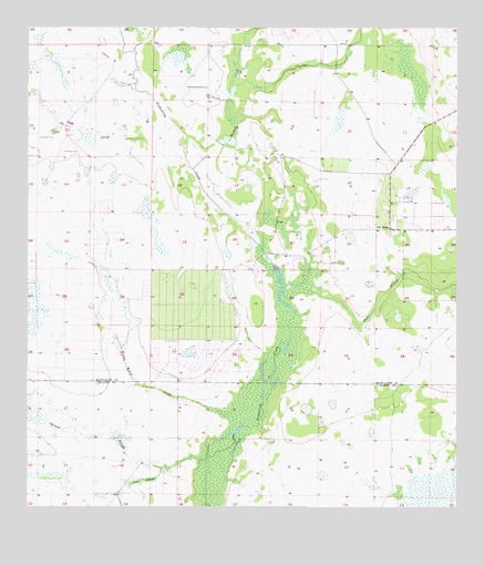 Venus SW, FL USGS Topographic Map