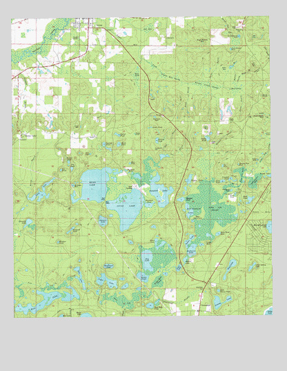 Vernon, FL USGS Topographic Map
