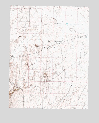 Vernon NE, UT USGS Topographic Map