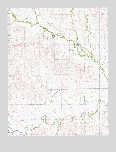 Vesper, KS USGS Topographic Map