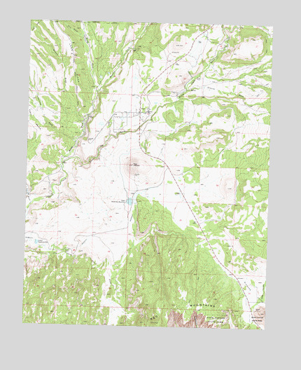 Veyo, UT USGS Topographic Map