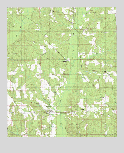 Vida, AL USGS Topographic Map