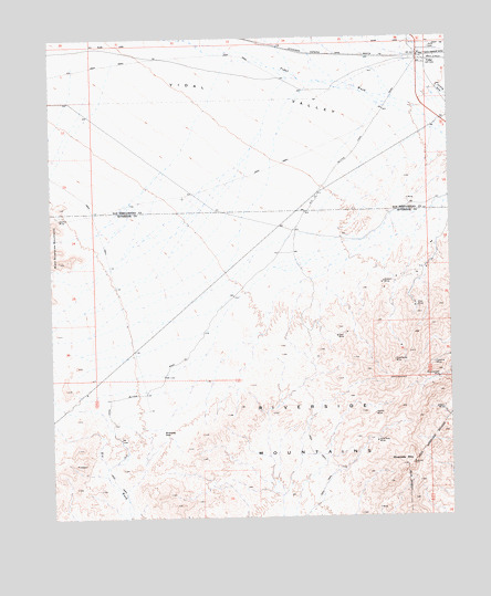 Vidal, CA USGS Topographic Map