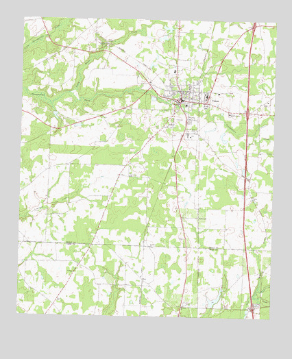 Vienna, GA USGS Topographic Map