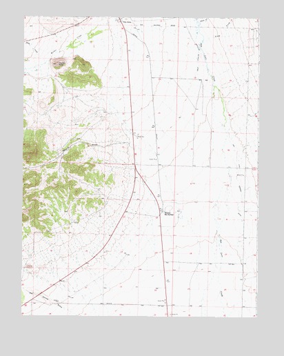 Villa Grove, CO USGS Topographic Map