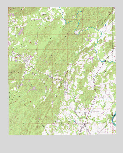 Vincent, AL USGS Topographic Map