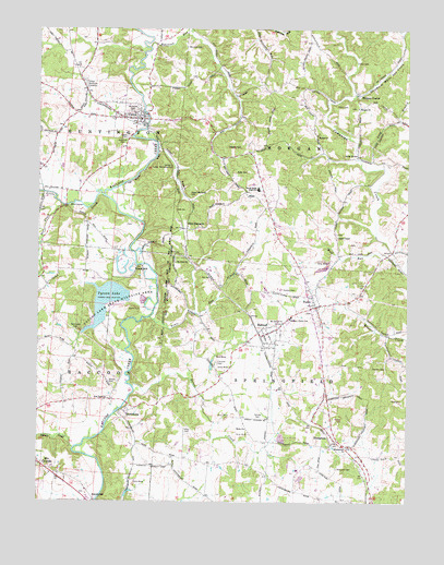 Vinton, OH USGS Topographic Map