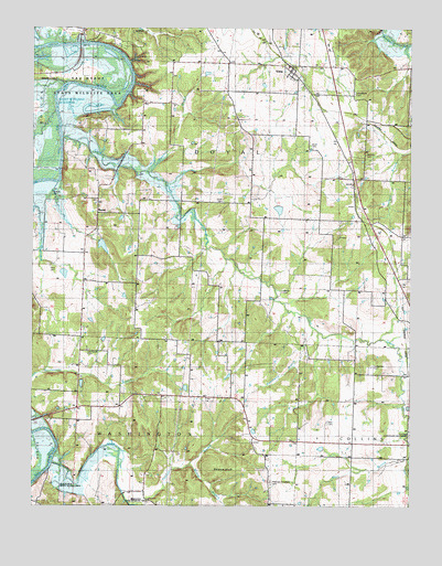 Vista, MO USGS Topographic Map