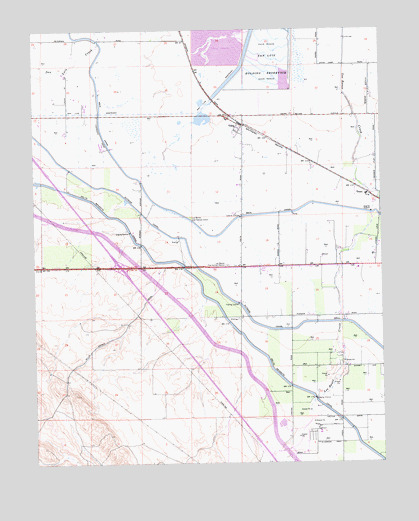Volta, CA USGS Topographic Map