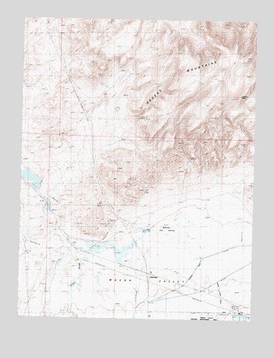 Wabuska, NV USGS Topographic Map