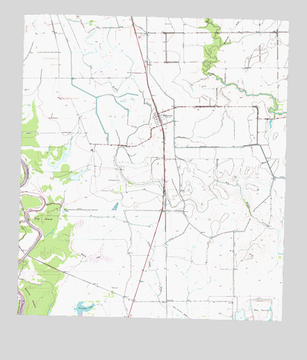 Wadsworth, TX USGS Topographic Map