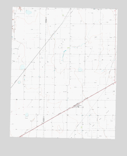 Waka, TX USGS Topographic Map
