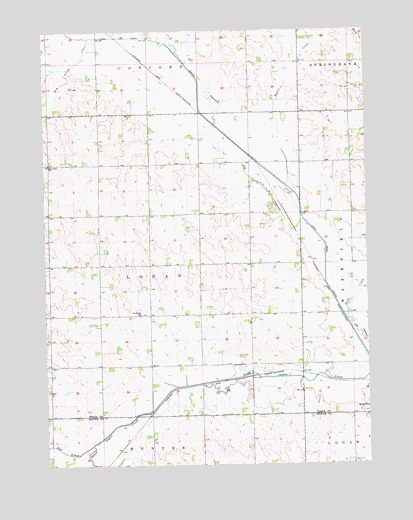 Wakefield SW, NE USGS Topographic Map