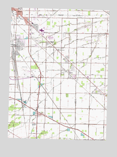 Walbridge, OH USGS Topographic Map
