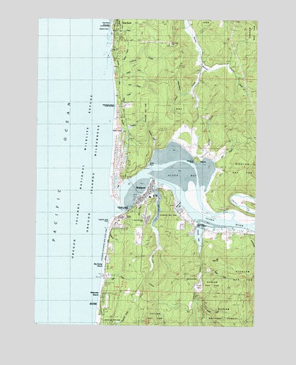 map of waldport oregon Waldport Or Topographic Map Topoquest map of waldport oregon