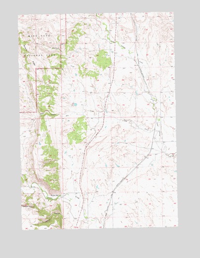 Boland Ridge, SD USGS Topographic Map