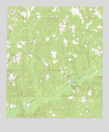Walker Springs, AL USGS Topographic Map