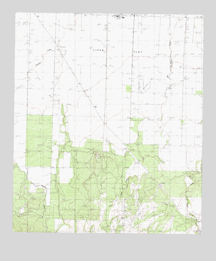 Wall, TX USGS Topographic Map