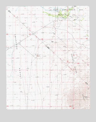 Bole Spring, NV USGS Topographic Map