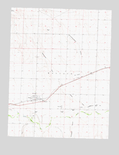 Wallace, KS USGS Topographic Map