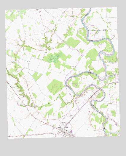 Wallis, TX USGS Topographic Map