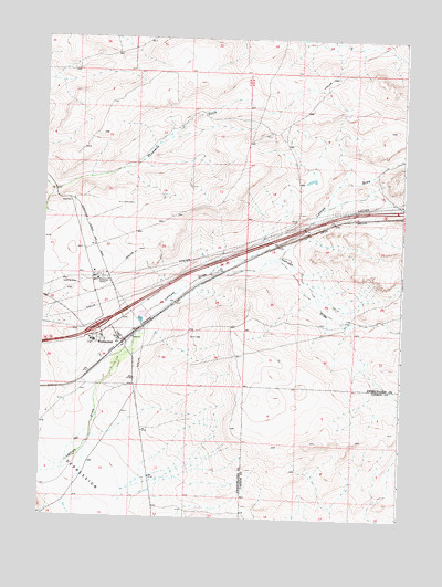 Wamsutter, WY USGS Topographic Map
