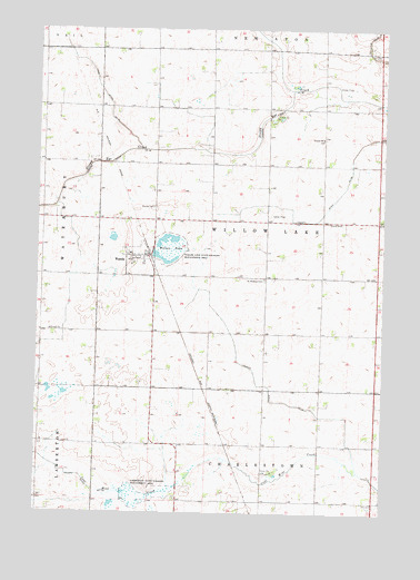 Wanda, MN USGS Topographic Map