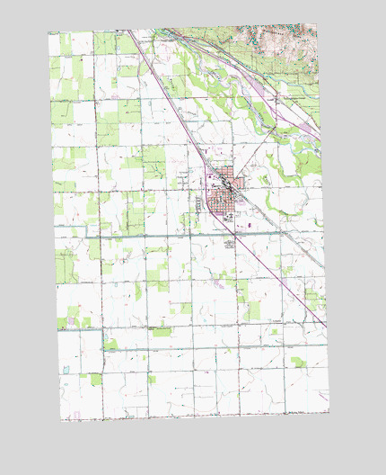 Wapato, WA USGS Topographic Map