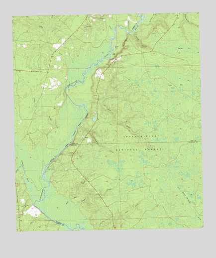 Ward, FL USGS Topographic Map