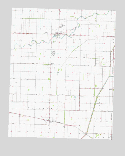 Wardell, MO USGS Topographic Map