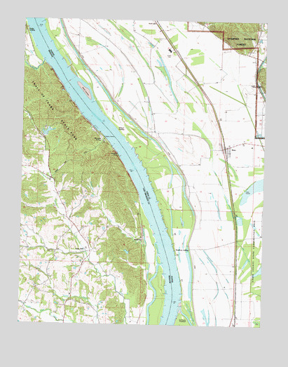 Ware, IL USGS Topographic Map
