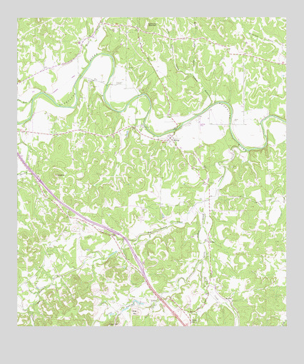 Waring, TX USGS Topographic Map