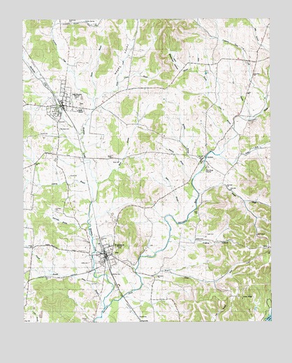 Wartrace, TN USGS Topographic Map