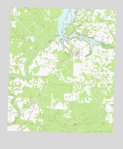 Warwick, GA USGS Topographic Map