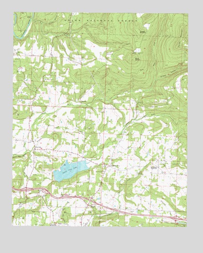 Watalula, AR USGS Topographic Map