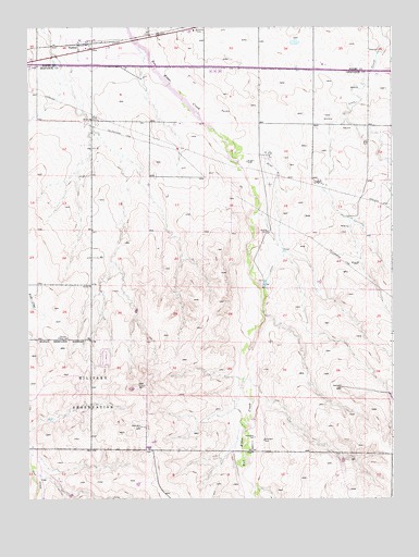 Watkins, CO USGS Topographic Map