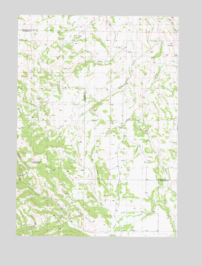 Bone, ID USGS Topographic Map