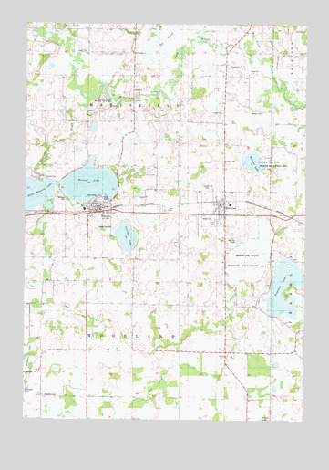Waverly, MN USGS Topographic Map
