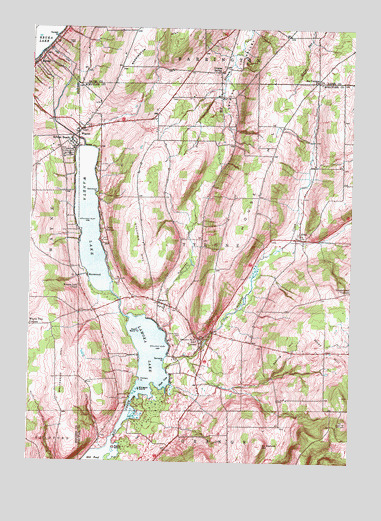 Wayne, NY USGS Topographic Map