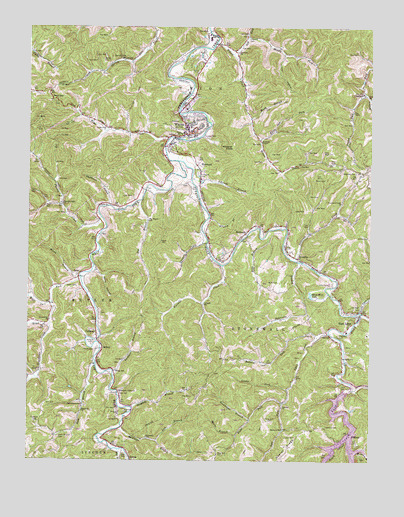 Wayne, WV USGS Topographic Map