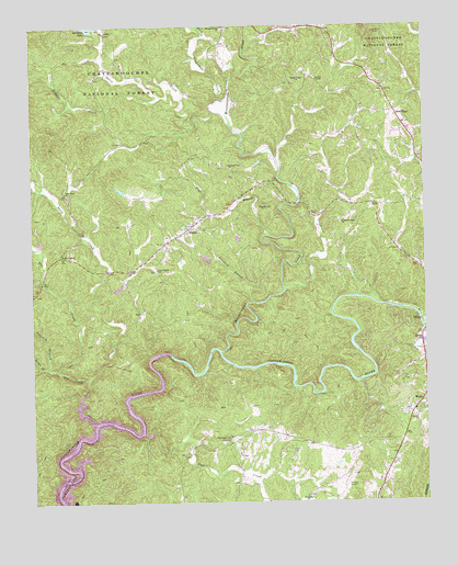 Webb, GA USGS Topographic Map