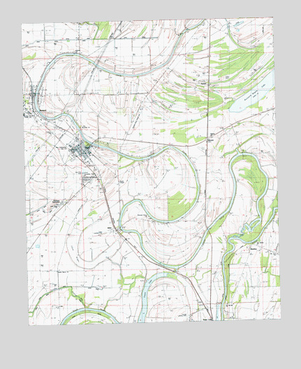 Webb, MS USGS Topographic Map