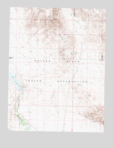 Weber Dam, NV USGS Topographic Map