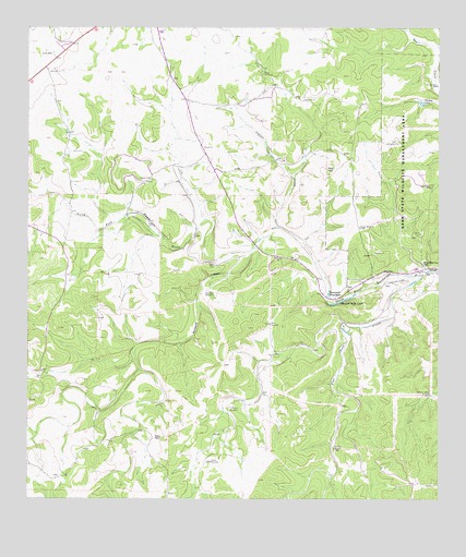 Boneyard Draw, TX USGS Topographic Map
