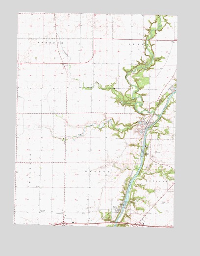 Wedron, IL USGS Topographic Map