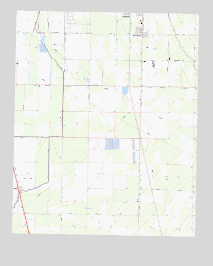 Weed Patch, CA USGS Topographic Map