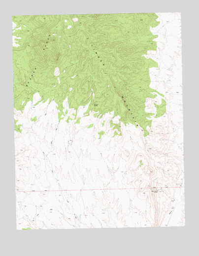 Weepah Spring, NV USGS Topographic Map