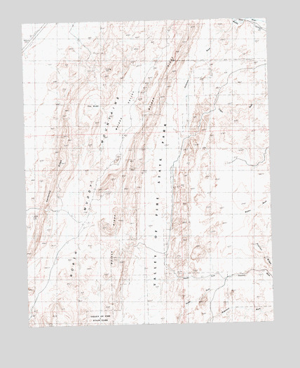 Weiser Ridge, NV USGS Topographic Map