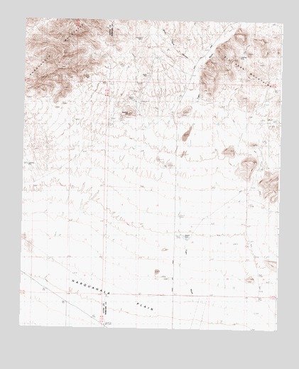 Weldon Hill, AZ USGS Topographic Map