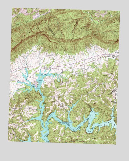 Well Spring, TN USGS Topographic Map